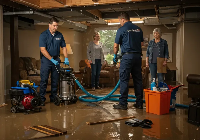 Basement Water Extraction and Removal Techniques process in Waterford, CA